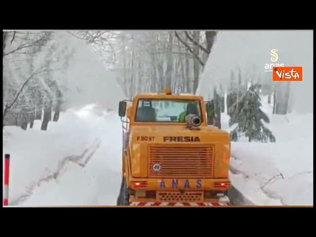 Aspromonte: famiglia con bimbi salvata da Anas dopo errore del navigatore