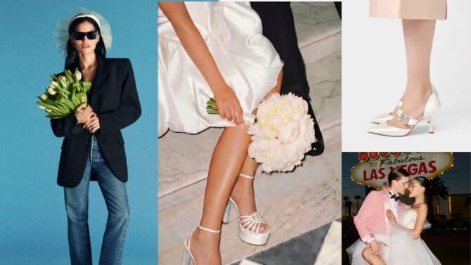 Scarpe da sposa 2026: dal plateau alle sneakers, tutte le novità