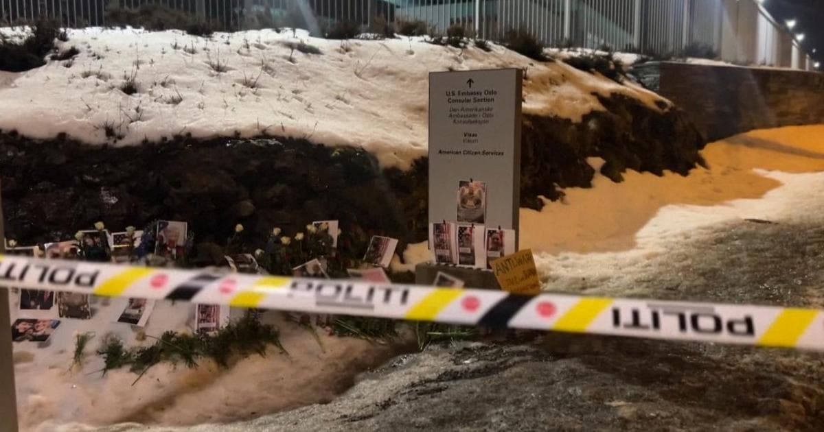 Esplosione nella notte all'ambasciata USA di Oslo, nessun ferito