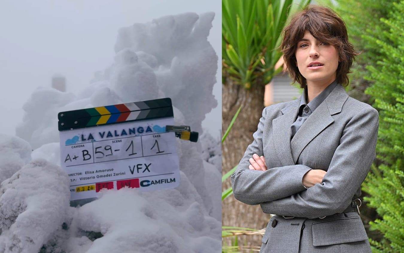Al via le riprese de La Valanga con Maria Chiara Giannetta